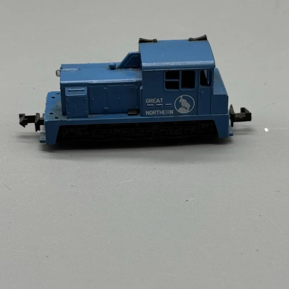 Atlas #2162 N-Scale WDT Diesel Loco Switcher Great Northern (Blue) Untested